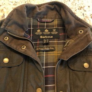 Barbour Quilted Waxed Jacket